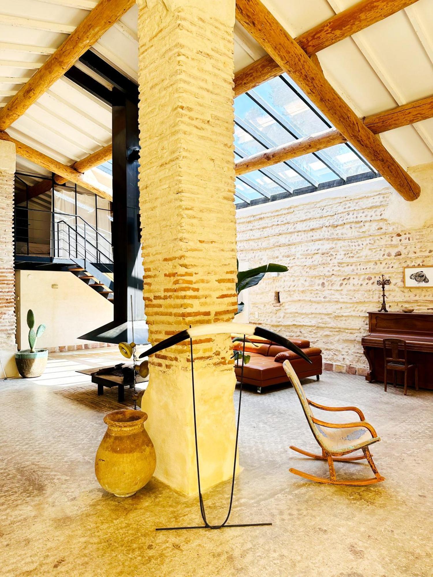 Magnifique Loft - Piscine - Tennis - Babyfoot Ним Экстерьер фото