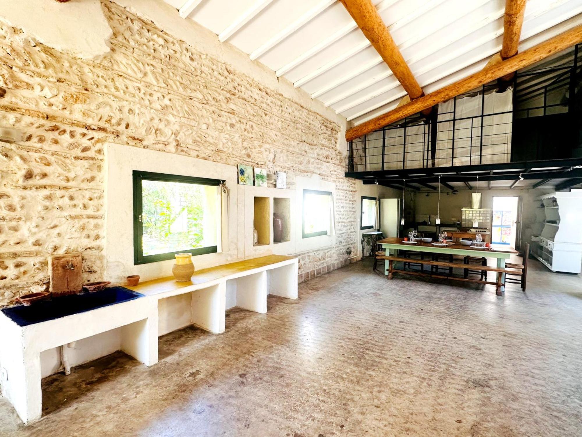 Magnifique Loft - Piscine - Tennis - Babyfoot Ним Экстерьер фото