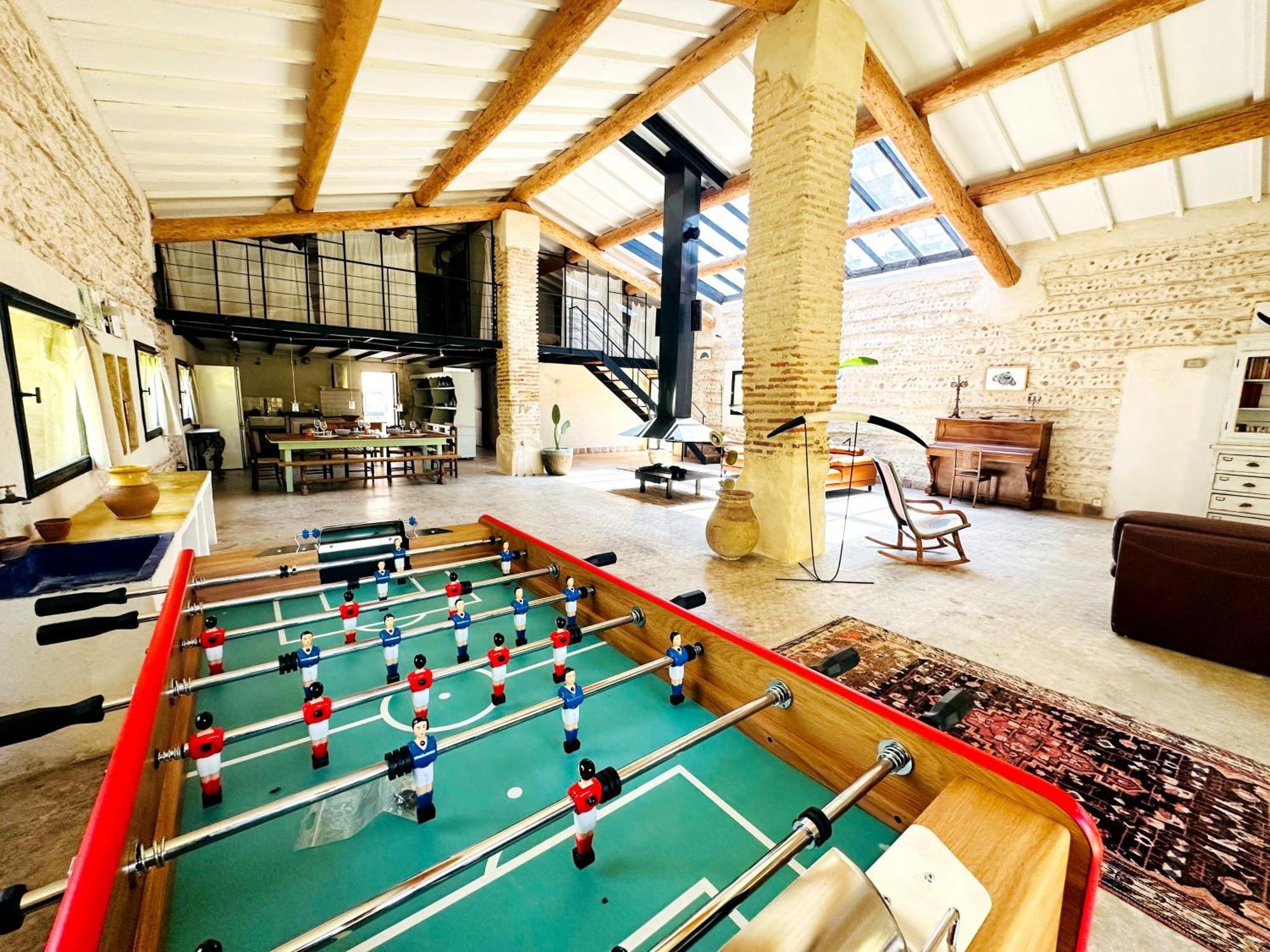 Magnifique Loft - Piscine - Tennis - Babyfoot Ним Экстерьер фото