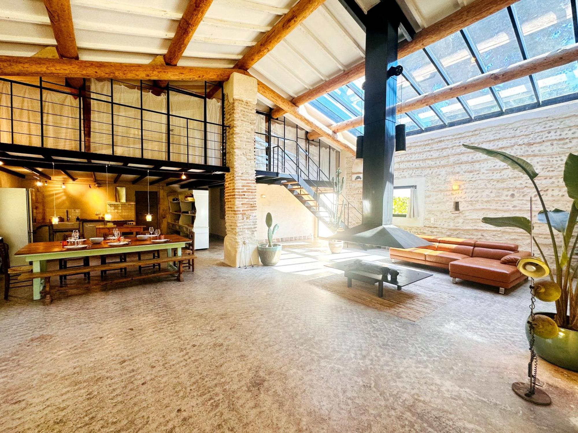 Magnifique Loft - Piscine - Tennis - Babyfoot Ним Экстерьер фото